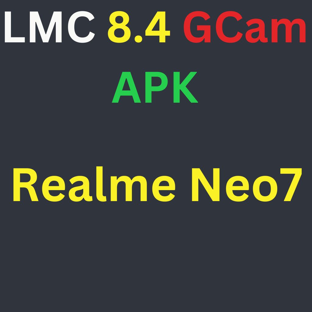 LMC 8.4 For Realme Neo7